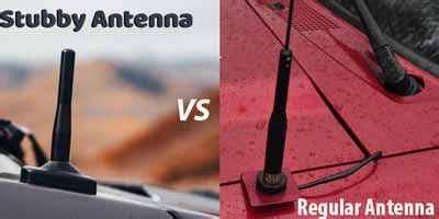 stubby antenna vs regular antenna